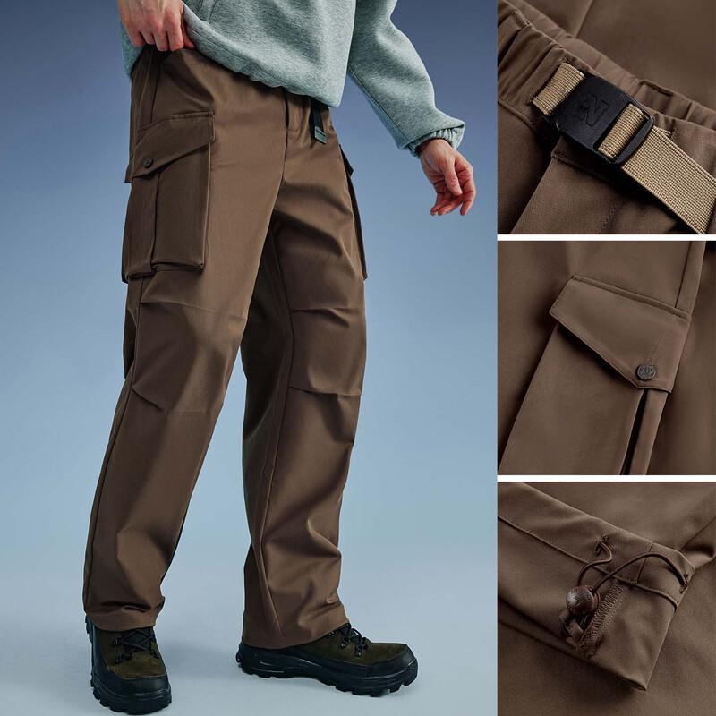 NVG·YOUNG Men's Waterproof Outdoor Straight-Leg Casual Pants