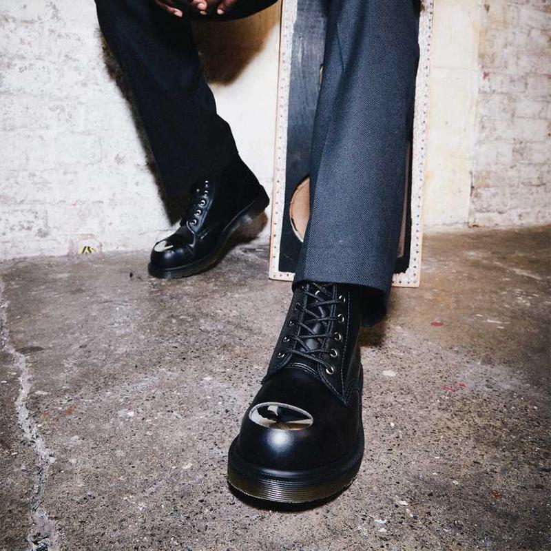 Dr. Martens 101 Leather Versatile Outdoor Short Boots Unisex boots Black 26660001