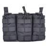 Military Fan Tactical Vest Molle Triple Pouch - Multifunctional Accessory & M4 Magazine Pouch