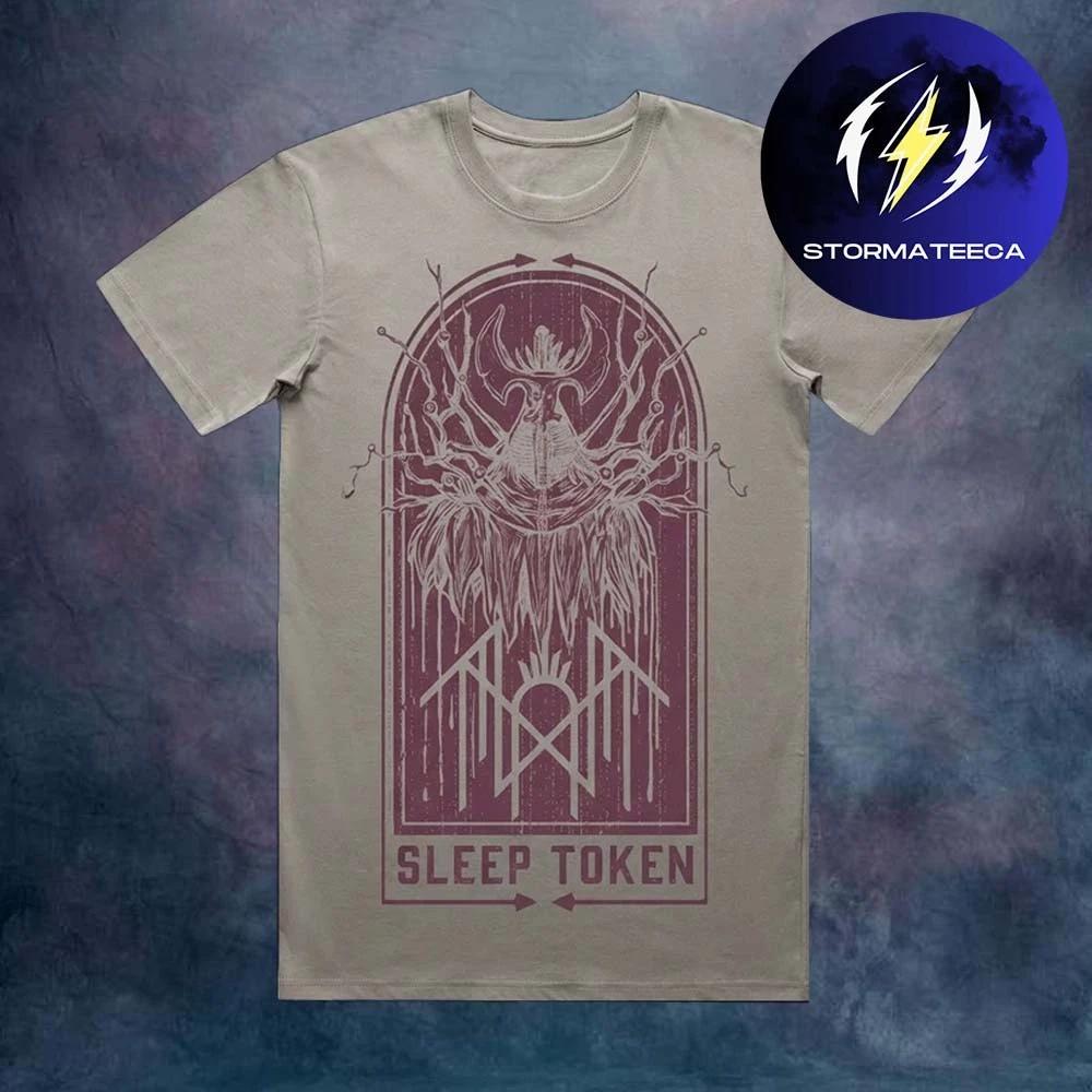 Sleep Token x Merch Jungle Vertebrae 33 Sand Unisex T-Shirt S