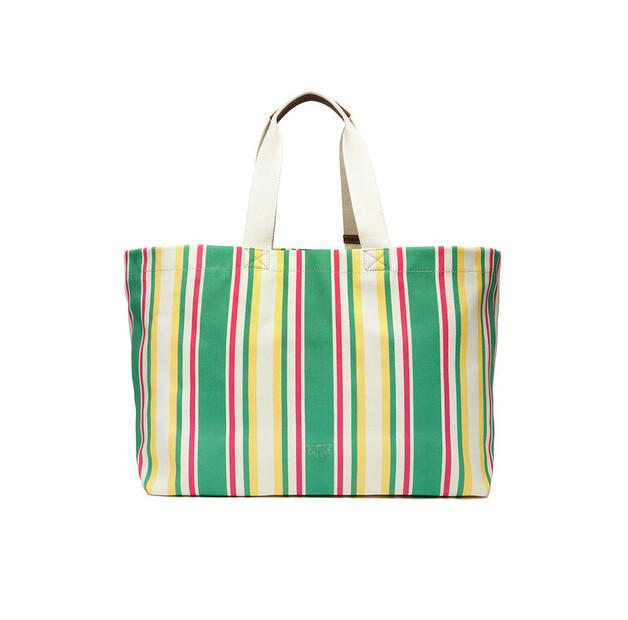 Сумочка PINKO Shopping Bag Extra PE 25 PLTT 104754 A2G5 зелёный