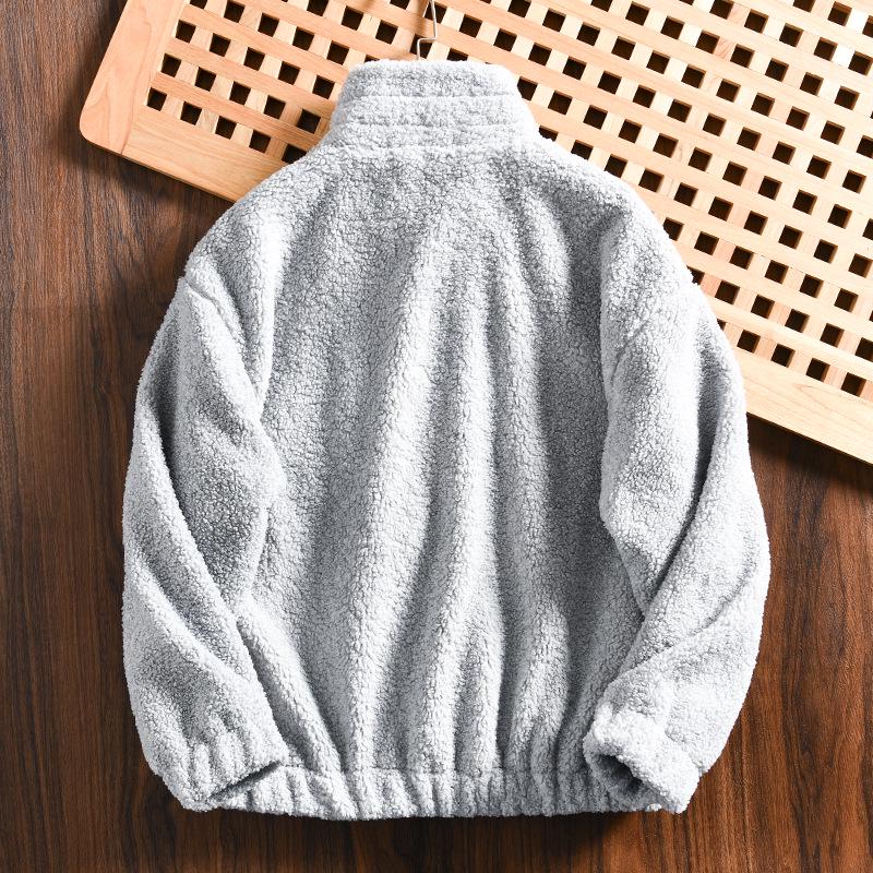 Men's Winter Thickened Lambswool Jacket - Outdoor Mountain Style, Warm, Loose, Casual, Stand Collar, Trendy. Highly Recommended!