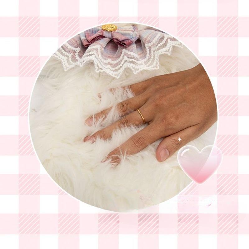 Weiche Plüschtasche Niedliche Simulierte Katze Designer Rucksack Damen Trendiger Rucksack Handtasche für Frau Schulrucksack Geschenke für Mädchen