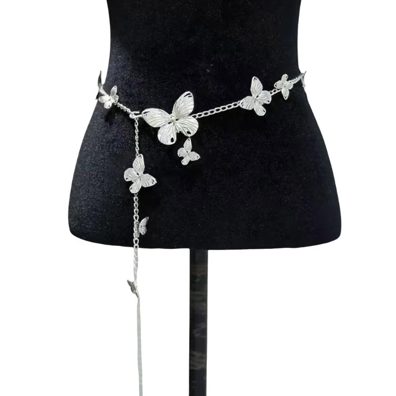 Delicate Imitation Pearls Waist Chain Fashionable Body Chain Wearable Waist Decoration Sweet Girls Waist Jewelry Ornament