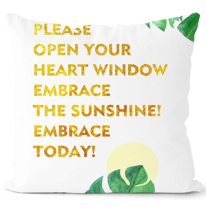 New Tropical Plant Pillowcase Home Sofa Pillowcase