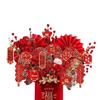 Housewarming Fortune Fruit Bucket Ornament Set - New Home Ceremony Essentials Complete