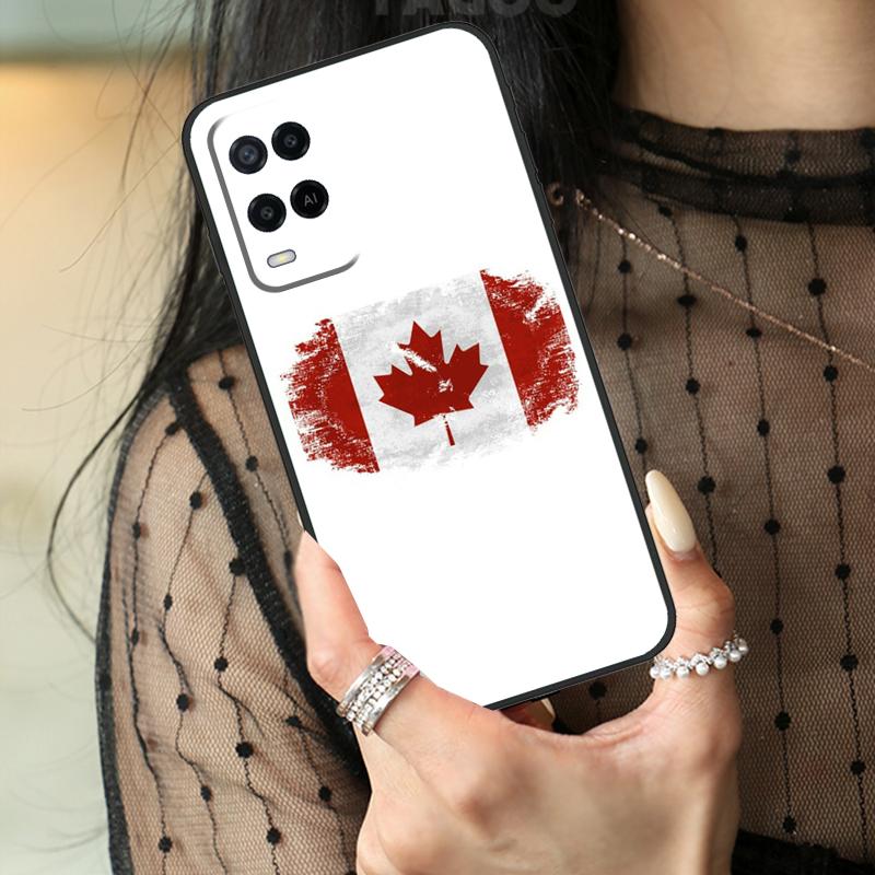 

Canada Canadian Flag Case For Oppo A78 A98 A18 A38 A58 A60 A80 A40 A96 A76 A16 A94 A74 A54 A15 A17 A57 A77 A5 Pro OPPO A17