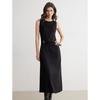 Women's Sleeveless French Twist Knit Dress