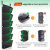 6 Pockets Garden Wall Hanging Planting Bags Vegetable Green Plant Grow Planter Vertical Felt Fabric Nursery Bags Garden Supplies