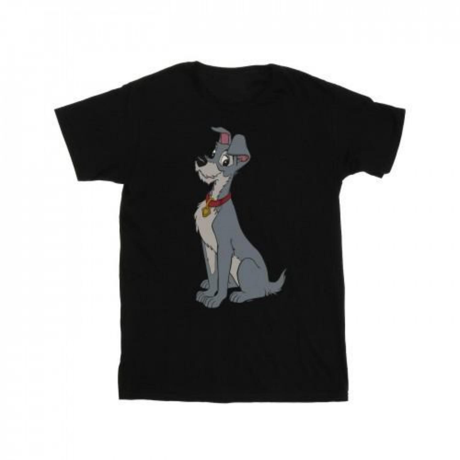 

Disney Mens Lady And The Tramp Spaghetti Heart T-Shirt S чёрный