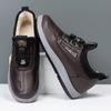 Winter Faux Fur Lined Snow Boots for Men Warm Lace-Up Water Resistant Short Ankle Booties Men's Casual Non-Slip Comfortable Outdoor Walking Work Shoes