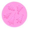 Christmas Tree Mold Silicone Fondant Chocolate   Baking Mold for Bakery Home Kitchen
