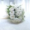 Life Like Artificial Flower Bridal Bouquet For Wedding Photography Silk Flower Arrangement Ceremony Bride Accessory