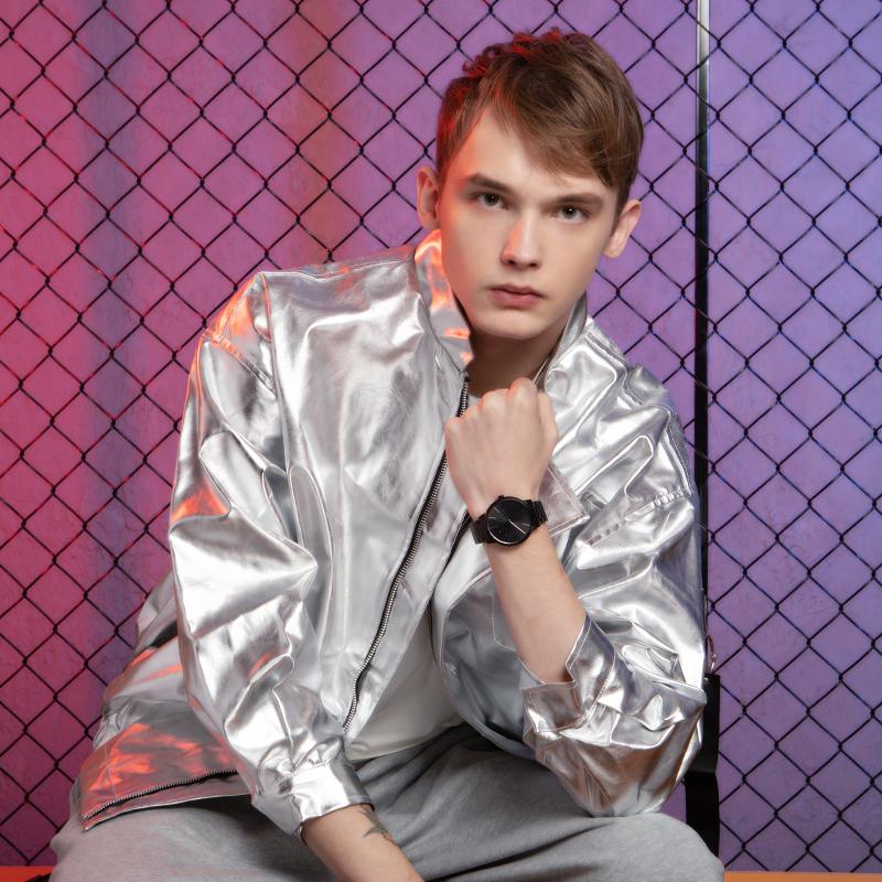 Armani Exchange AE Wrist Watch Quartz Movement Stainless Steel Strap 42mm Black Dial Men's Watches AX2701