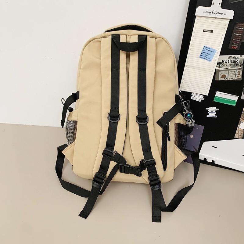 The New Schoolbag Is High-value, Fresh and Sweet, Contrasting Colors, Splicing Backpack, Couple Light Travel, Spring Outing Backpack.