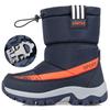 Heavy-Dutyened Snow Boots With Midsole Northeast Anti Slip And Warm Feeling Boys' Casual Ice Claw Cotton Fabric Shoes Winter Children'S