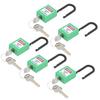5Set 38mmCelsius1.5in   Lockout Engineering Insulation Skid Resistance for Factories Construction Sites Hospitals Chemicals