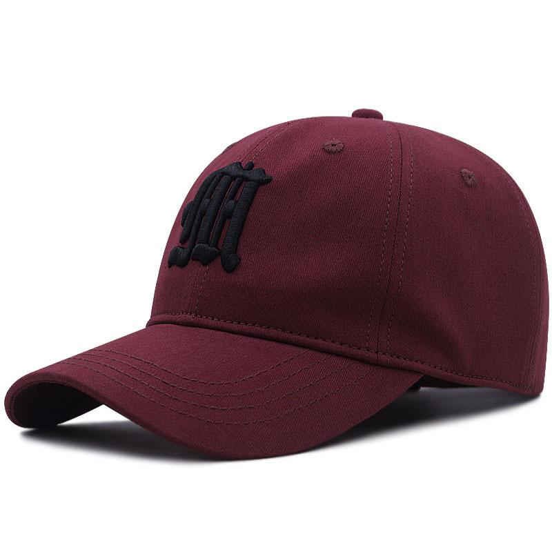 

11 Colors Big Size Baseball Cap for Man and Woman Cotton Soft Top Snapback Hat Fashion Sun Cap 55-60cm 60-65cm L 55-60cm винный