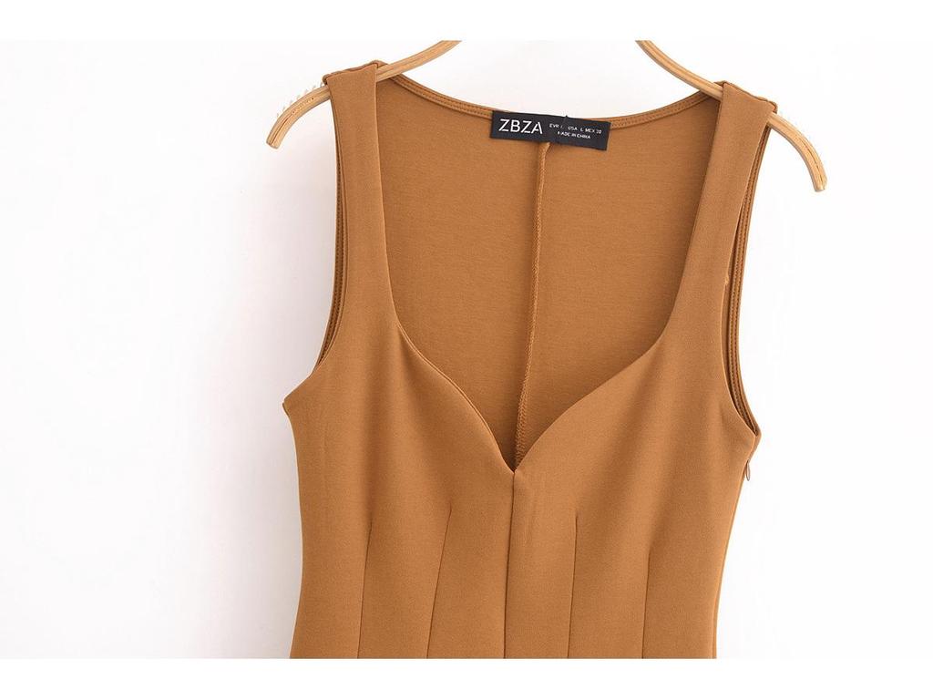 Spring 2025 Women's European & American Style Fashionable Comfortable Long Jumpsuit