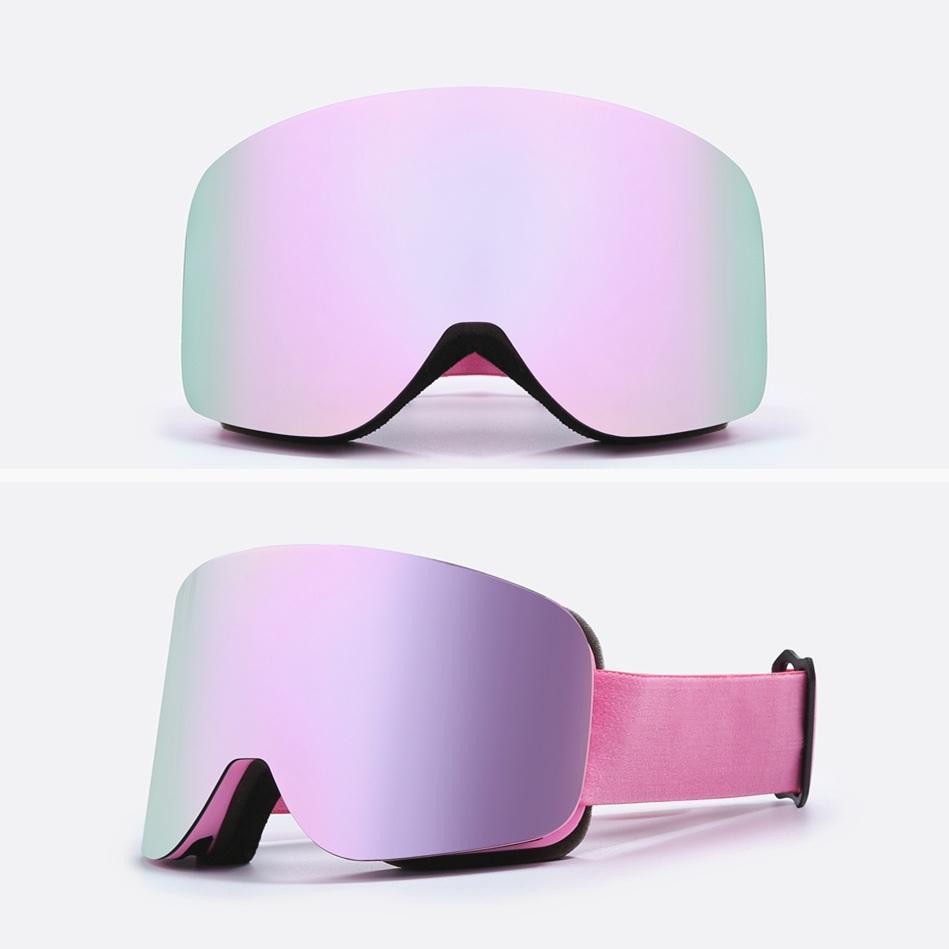 children's ski goggles, anti sandstorm and anti fog double-layer goggles, near acceptable sight glasses