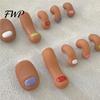 Personalized Accessories 10Pcs Artificial Toes Set DIY 3D Toe Charms Shoes Decoration Tips Nails with Realistic Shape Buckle for Party Festival