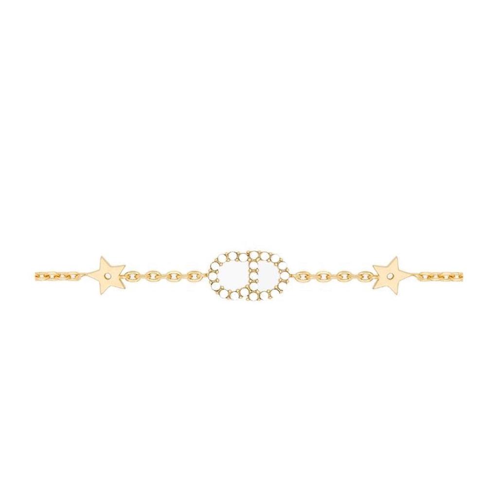 Dior Clair De Lune Gold Plated Bracelet Set Women Jewelry B1039CDLCY-D301