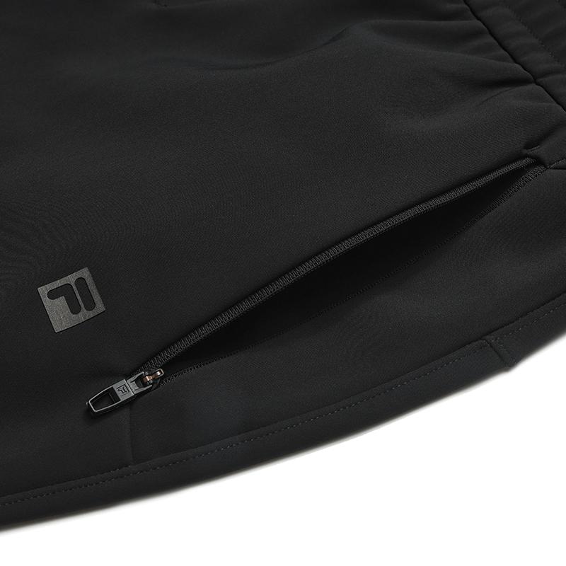 Fila A.P. Minimalist Fashion Solid Color Versatile Straight Leg Knit Sports Pants Men Bottoms A11M541603F-BK