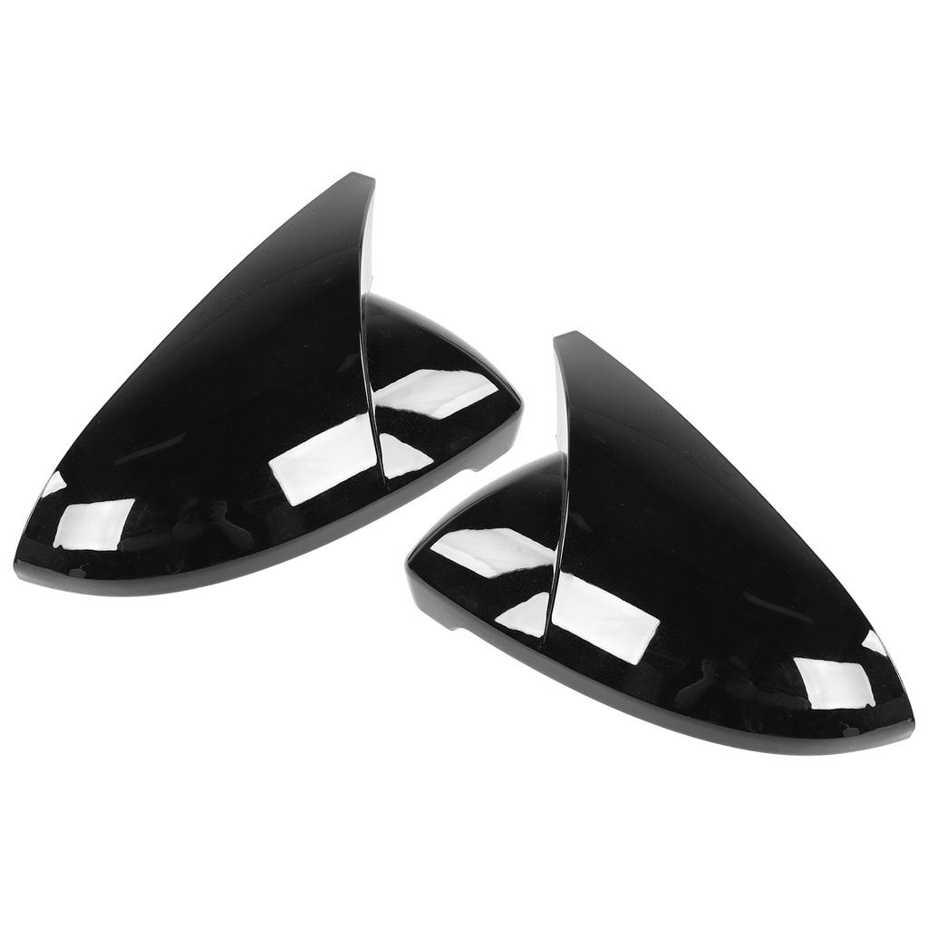Pár Krytů Zpětných Zrcátek Kryt Chránič Pouzdro Styl Rohu Vhodné pro MK7 MK7.5 GTD R 2013 2020Černý