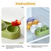 Yousheng Ice Ball Mold Tray 2 Cavity Spherical Ice Maker with Lid Non-Stick Silicone Freezer Mold for Whiskey Cocktails Mocktails Party Beverage