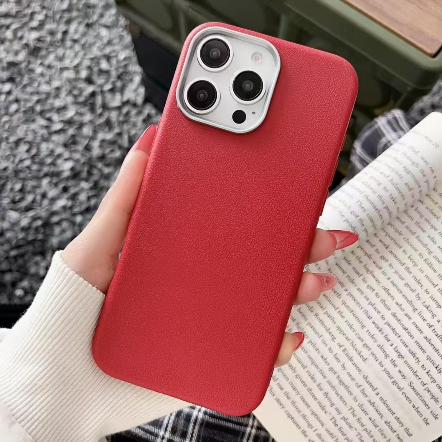 

Чехол для телефона из простой кожи TPU для Xiaomi 14T Pro 11 Lite 5G NE 4G POCO X3 NFC F3 C75 C65 C61 с защитным покрытием, защитой от падений, мягкий Xiaomi 14T Pro красный