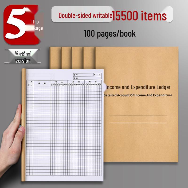 Daily Business & Inventory Ledger for Restaurant and Supermarket