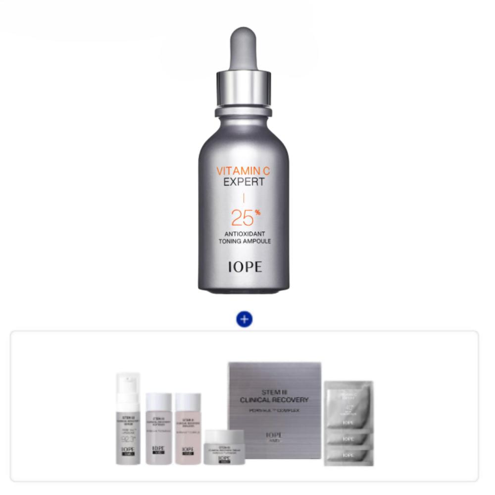 Iope Vitamin C Expert 25% Antioxidant Toning Ampoule 23ml | Brightening & Anti-Oxidation