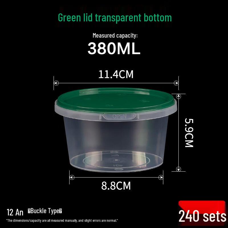 Disposable Round Plastic Soup Bowl