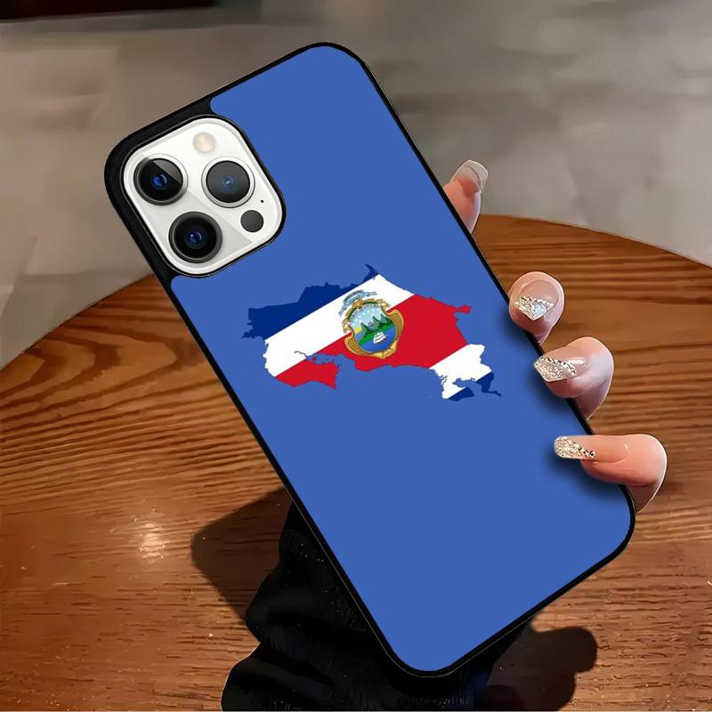 

Costa Rica Flag Phone Case For iPhone 17 Air 16 15 14 13 12 11 Pro Max Max Plus Bumper Case Cover iPhone 14plus