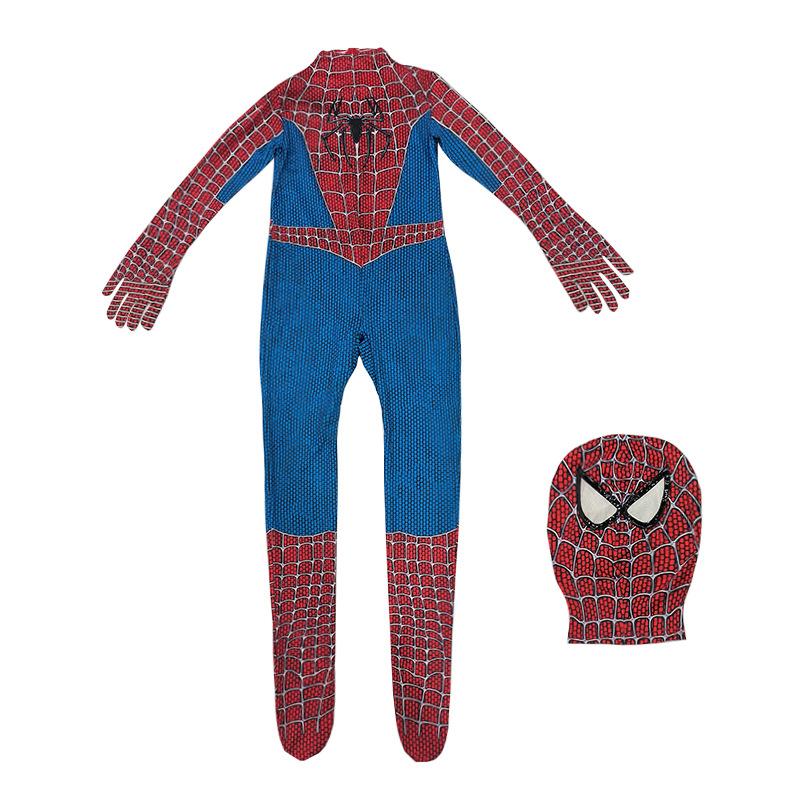 New Spiderman Cosplay Fantasy Costumes Jumpsuit for Boys Girls Miles Morales Superhero Halloween Carnival Zentai Bodysuit