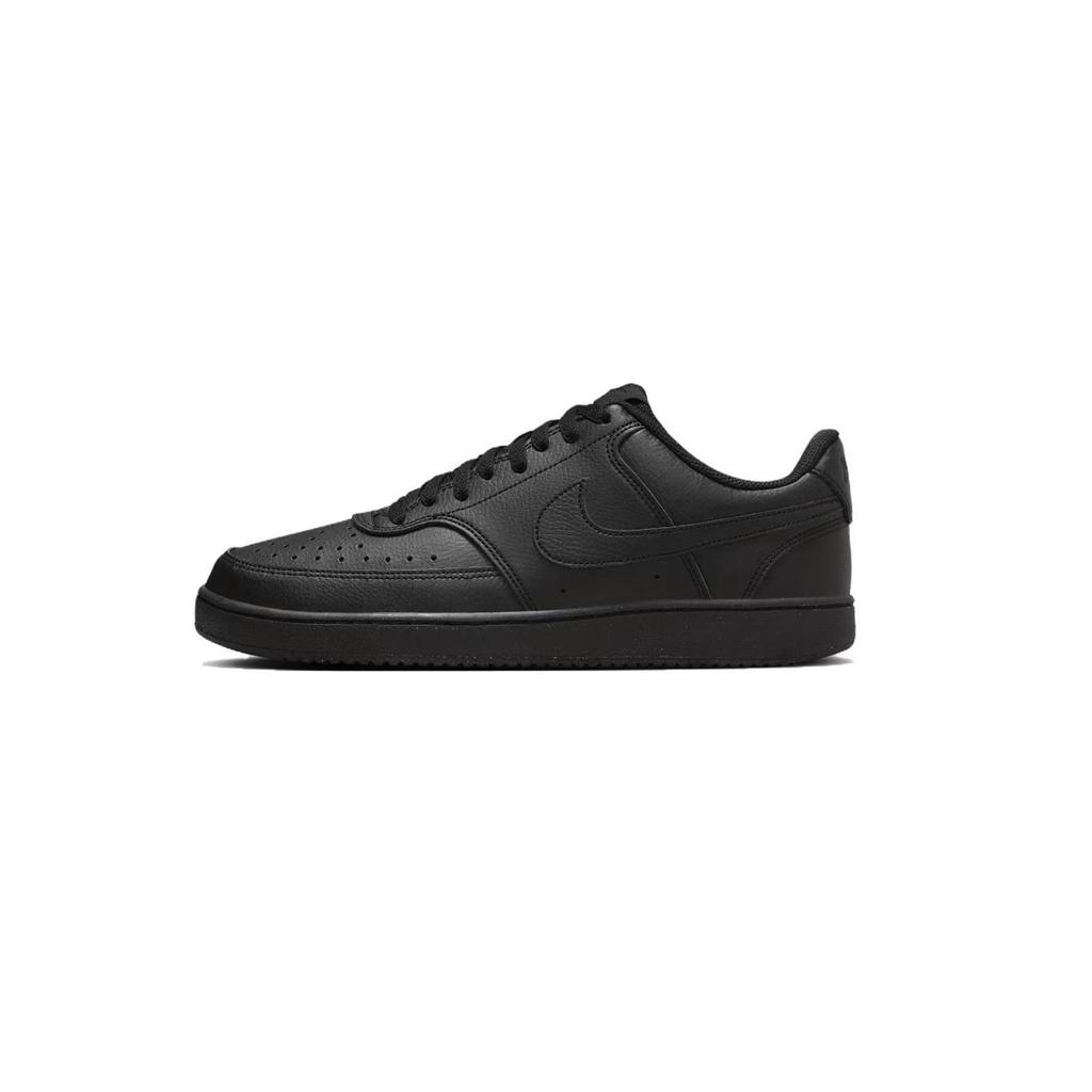 Nike Court Vision Slip Resistant Abrasion Resistant Low top Skateboard Shoes Unisex Black White DH2987-002(Team505-)