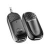 2.4G Wireless Lavalier Microphone with Magnetic Clip Cordless Mic for Voice Amplifier