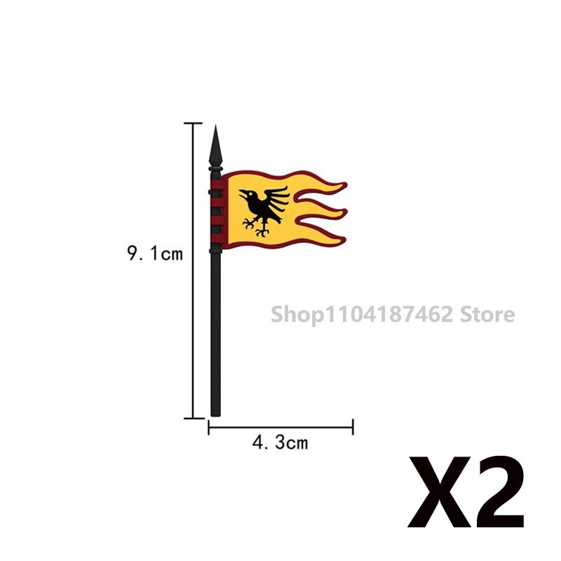 Medieval Roman Knight Legion Building Block Castle Green Dragon Forest Wolf War Horse Dragon Lion Shield Armor Cloak Brick Toys