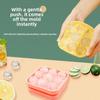 Rose Ice Grid 9 With Ice Cube Mold Whiskey Cold Drink Ice Grid Easy Demoulding Rose Silicone Ice Grid