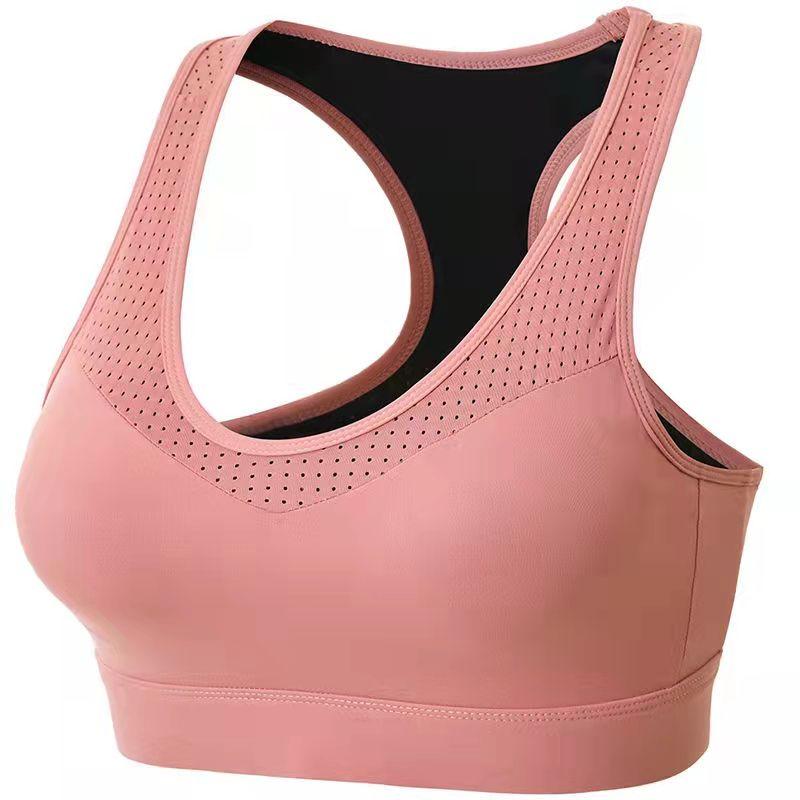 Women's High Strength Sports Bra Shockproof Running Gather Plus-size Mm Bra Large Sports Bra Wear Vest Yoga Bra Outside The Gym