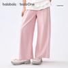 BalaOne Girls' Lightweight Straight-Leg Summer Casual Trousers