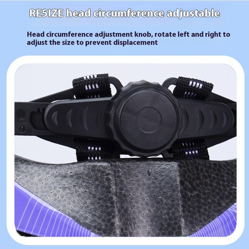 Adjustable Gradient Color Kids Helmet for Boys and Girls for Cycling Roller Skating Skateboarding Balance Scooter Riding