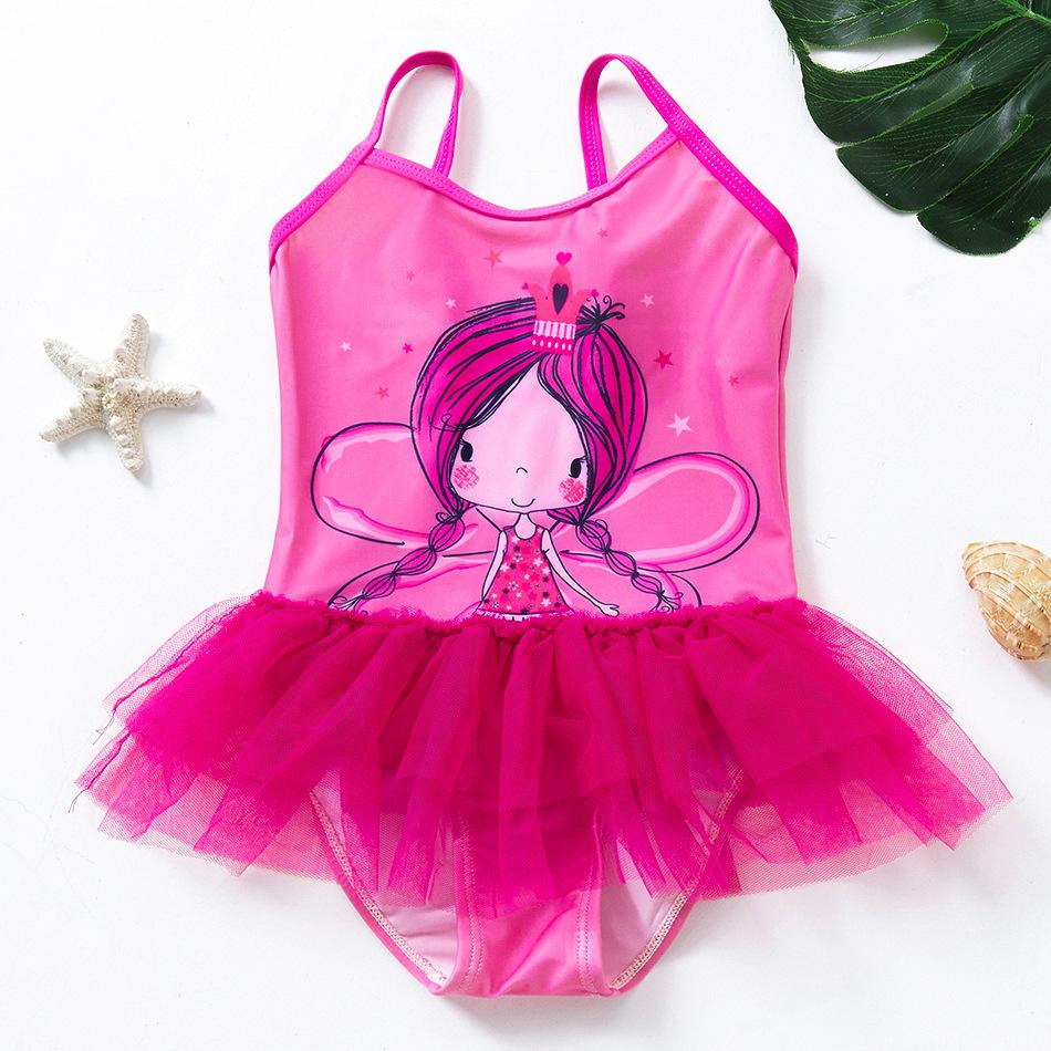 Infant Baby Girls Swimsuit Toddler Sleeveless Mermaid Fish Scale One Piece Swimwear Bikini Children Swimwear Kids Bathing Suit
