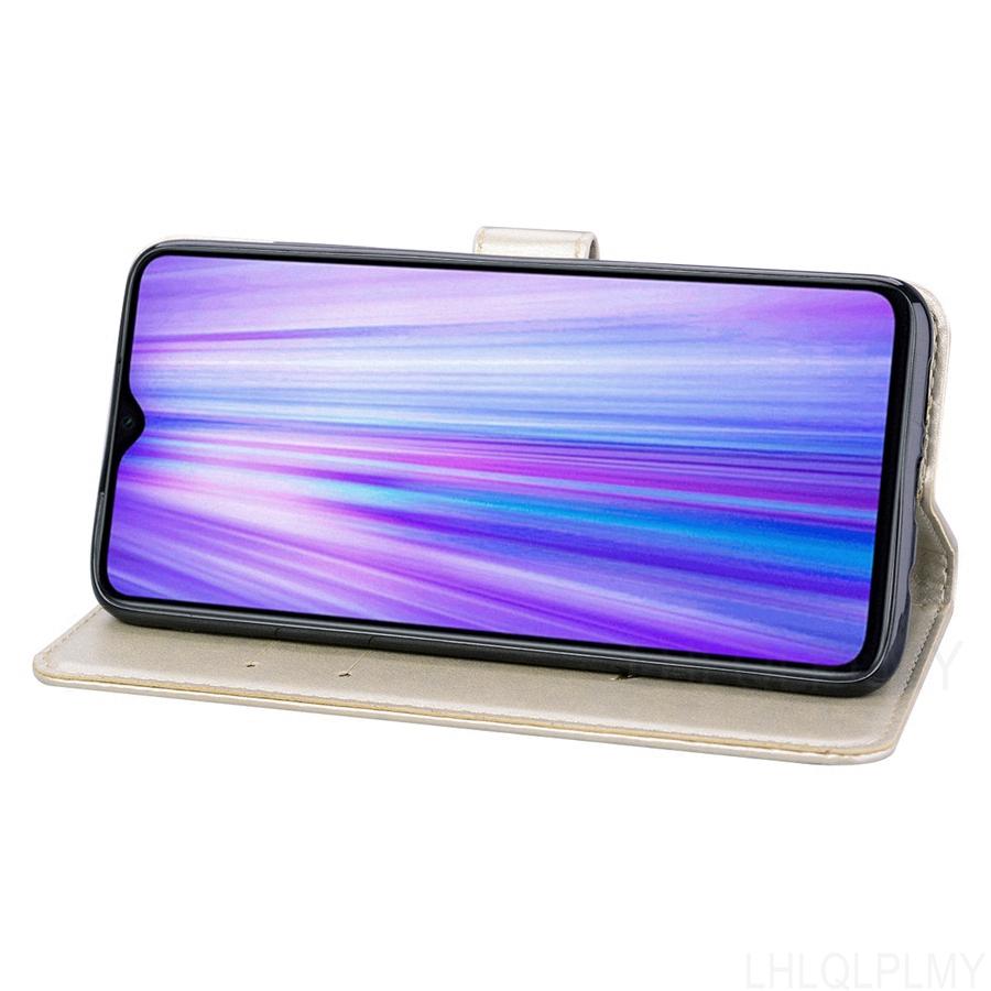 Rose Leather Wallet Flip Case For OPPO Find X5 Realme C25S C31 C35 C30 10 11 Pro C3 C33 C55 C53 C51 A17 A17K A58 A38 A18 Cover