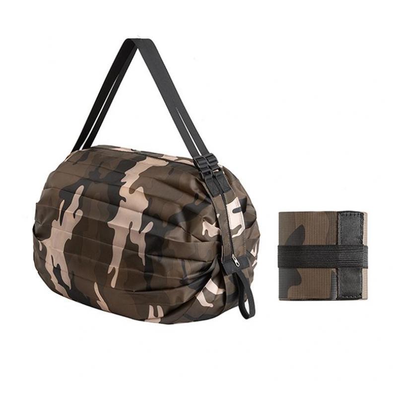 Folding Eco-friendly Shopping Bag One-shoulder Portable Thickened Large Shopping Bag Supermarket Eco-friendly Bag