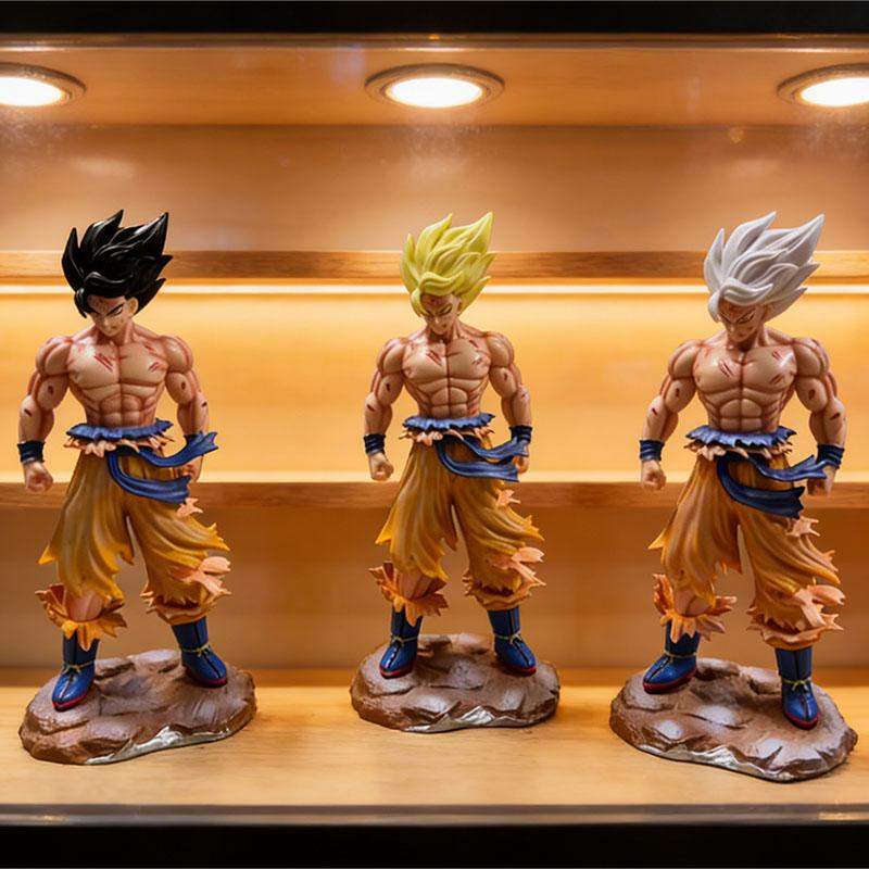 Anime Son Goku Super Saiyan Figure 22cm/Goku DBZ Action Figure Model Gifts Collectible Figurines for Kids