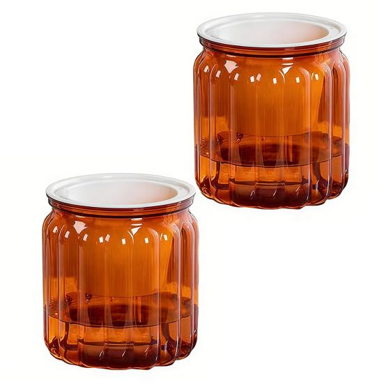 Flowerpot with Drainage Holes Water Filling Port Automatic Self-Watering Hydroponic Flowerpot Transparent Base Plant Container