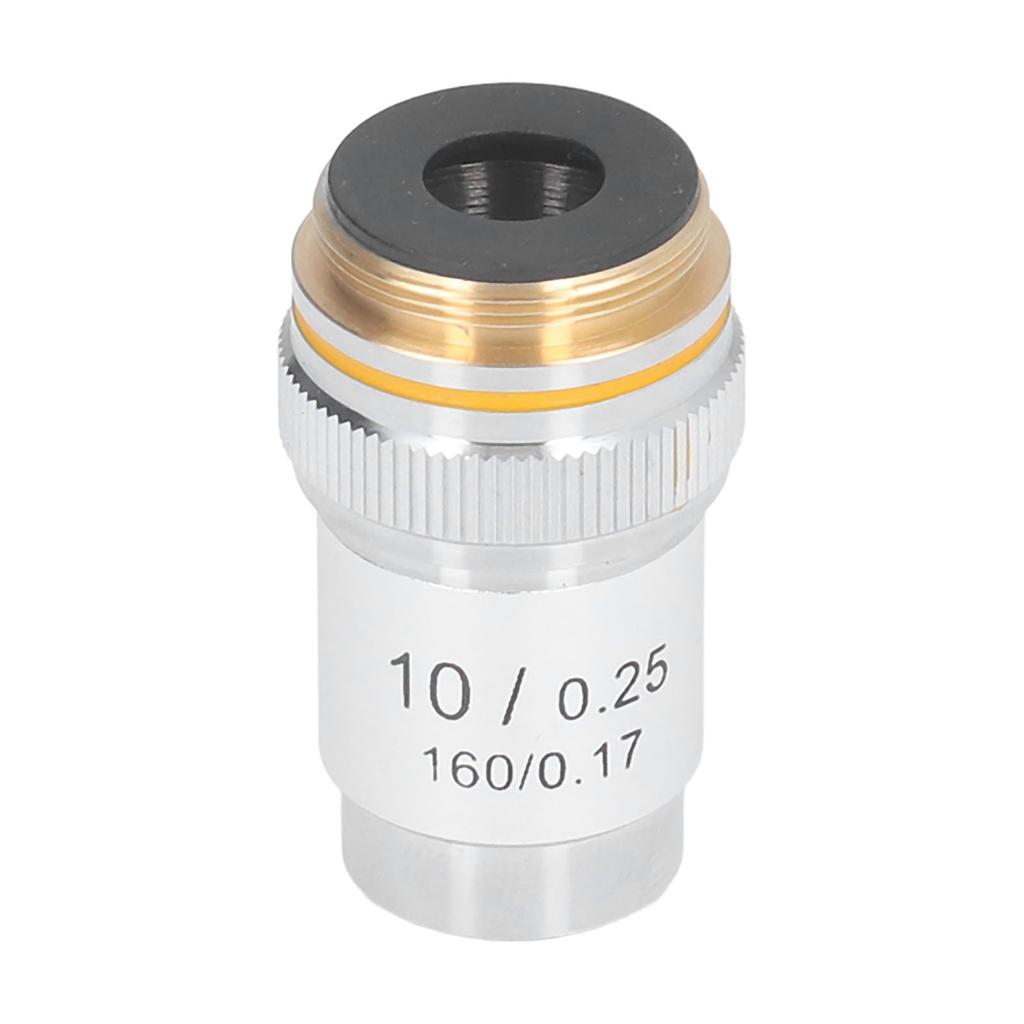 Obiectiv Acromatic 195 Mărire 10X Obiectiv Microscop de Mare Putere Interfață 20.2mm