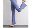 Women's High-Waist Butt-Lift Yoga Pants - Elastic, Quick-Dry, Slimming Micro Flare Fitness Tights