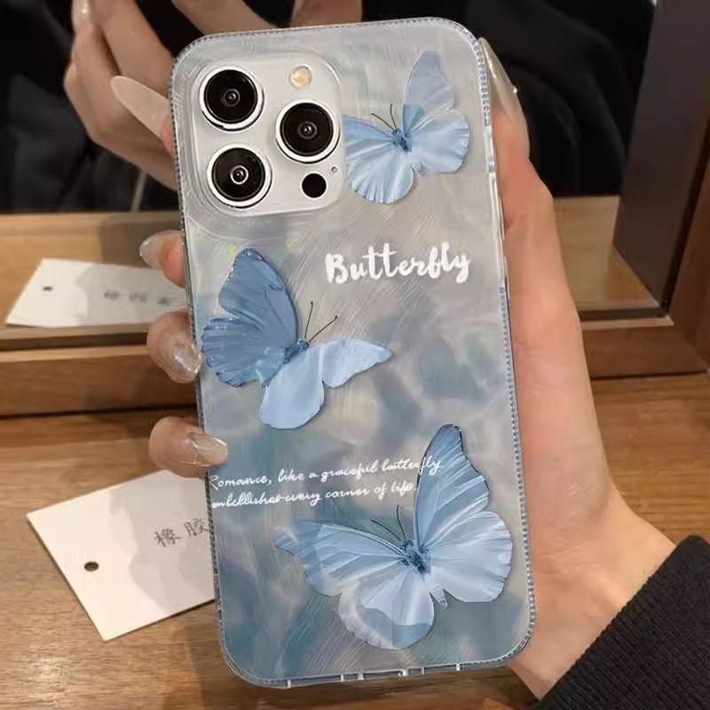 Coque de téléphone pour iPhone 13, motif fleurs sauvages